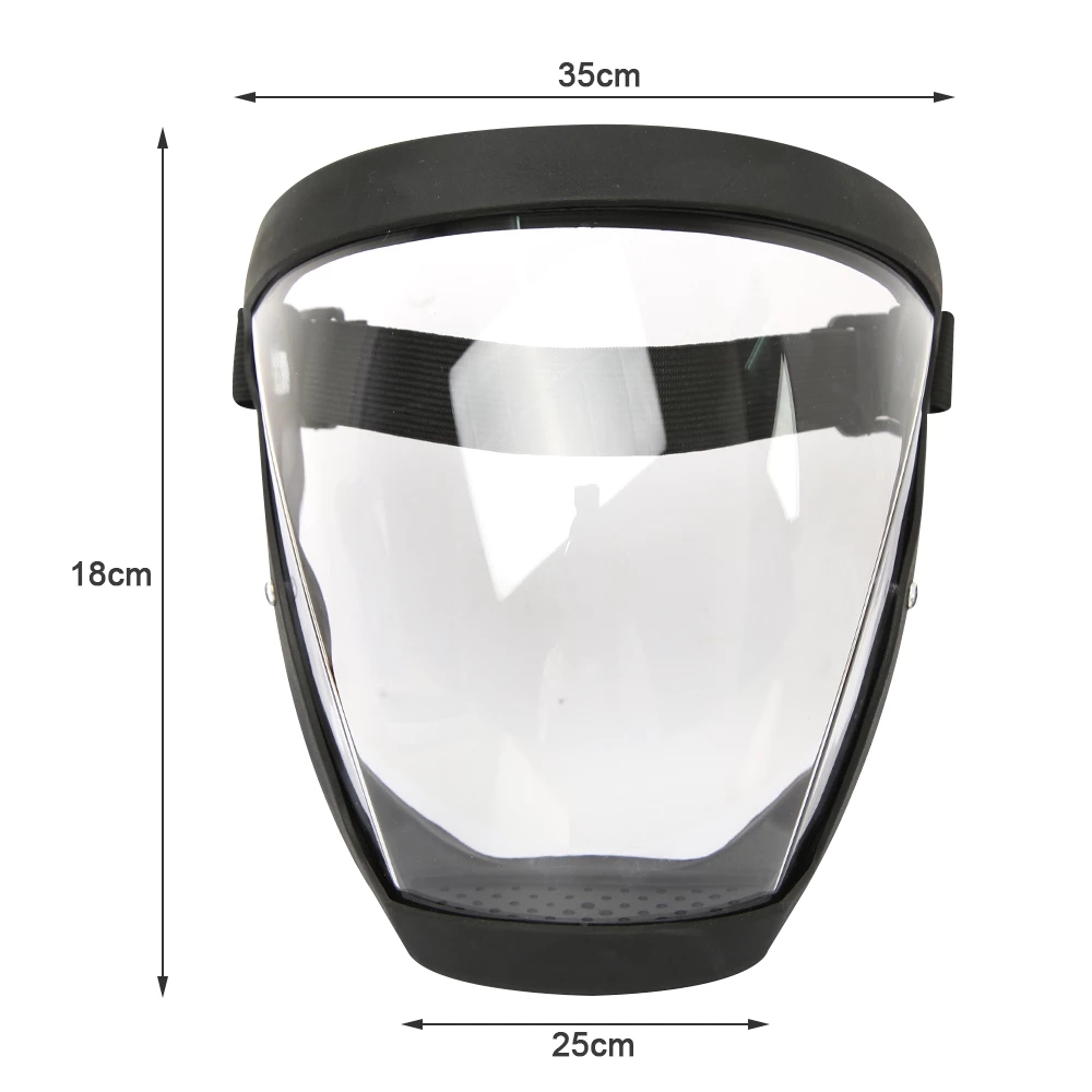 Color Transparent Full Face Shield For Safety Eye Protection 3
