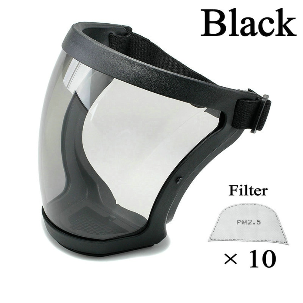 Color Transparent Full Face Shield For Safety Eye Protection 5