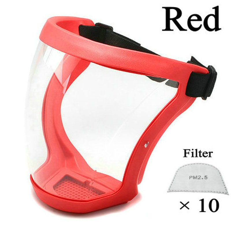 Color Transparent Full Face Shield For Safety Eye Protection 7