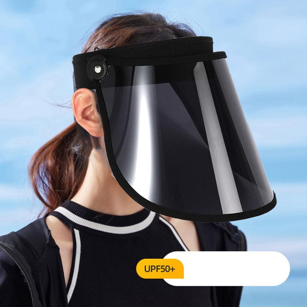 Foldable Anti UV Sun Visor Hat for Men & Women Outdoor Sport Face Shield