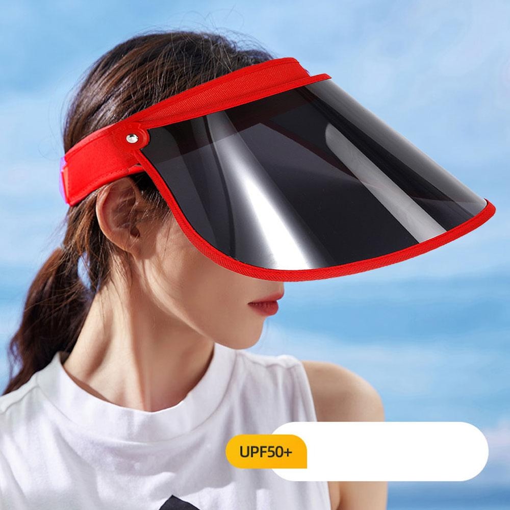 Foldable Anti UV Sun Visor Hat for Men & Women Outdoor Sport Face Shield