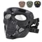 Full Face Skull Motorcycle Mask with Colored Goggles Tactical Windproof Protection