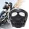 Full Face Skull Motorcycle Mask with Colored Goggles Tactical Windproof Protection