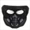 Full Face Skull Motorcycle Mask with Colored Goggles Tactical Windproof Protection