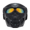 Full Face Skull Motorcycle Mask with Colored Goggles Tactical Windproof Protection