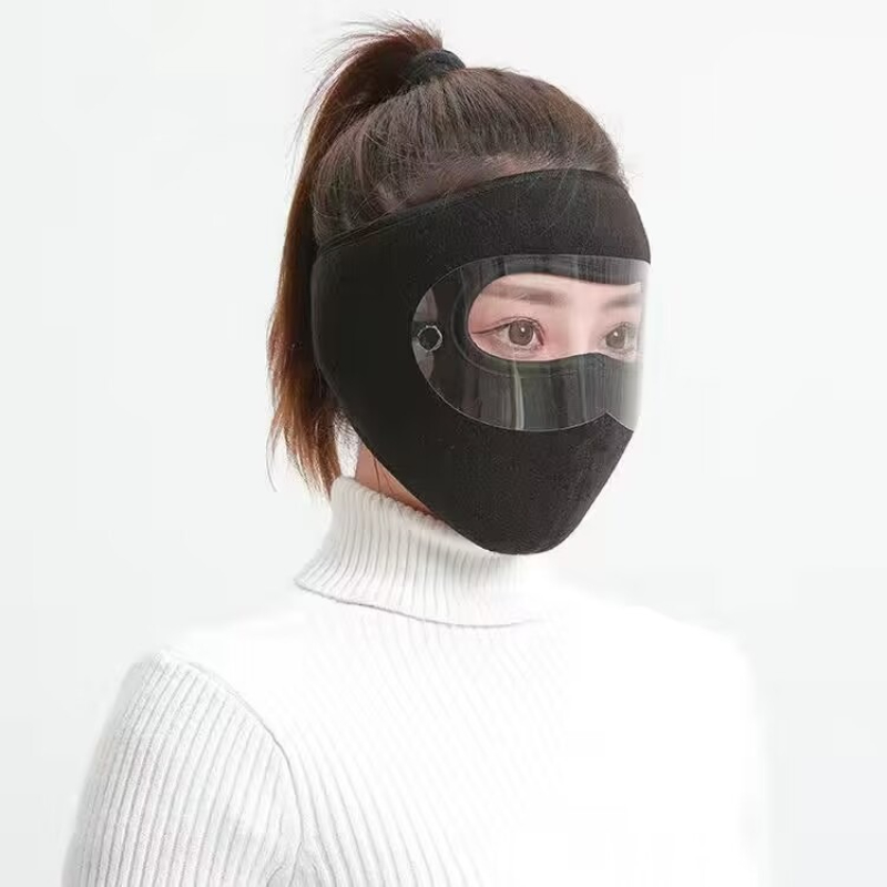 Winter Ski Face Mask With Goggles For Cold Weather Cycling 5
