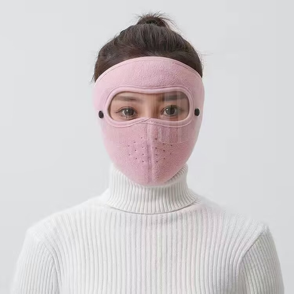 Winter Ski Face Mask With Goggles For Cold Weather Cycling 8