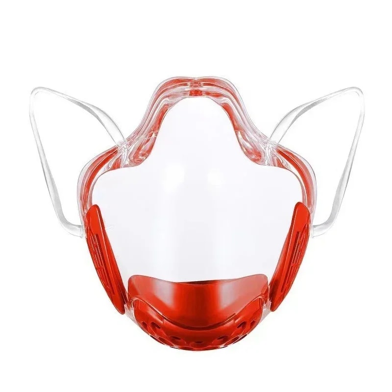 Transparent Protective Face Mask For Adults Reusable Anti Fog Shield 7