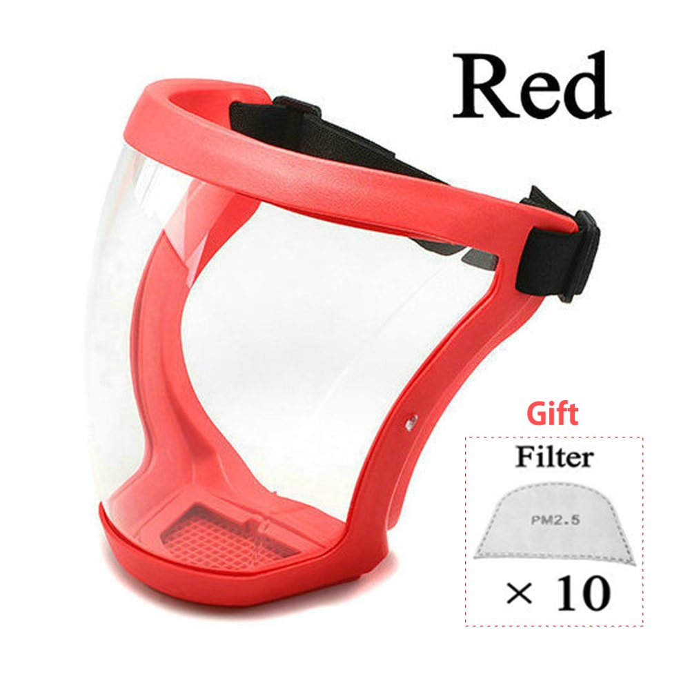 Full Face Protection Mask With Anti Fog Shield For Kitchen Work Safety 9
