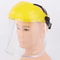 Transparent Full Face Shield with Head Mounted Eye Protection for Motorcycle & Safety