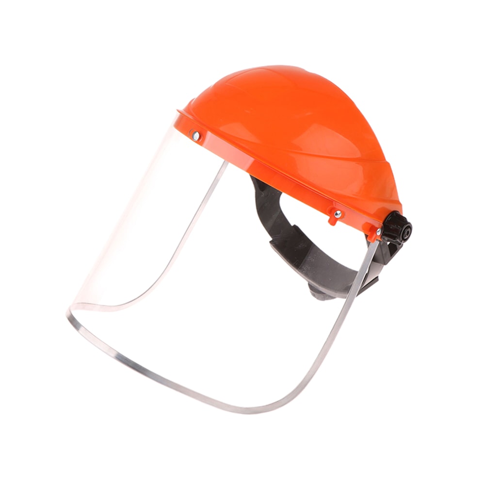 Transparent Full Face Shield with Head Mounted Eye Protection for Motorcycle & Safety