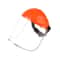 Transparent Full Face Shield with Head Mounted Eye Protection for Motorcycle & Safety