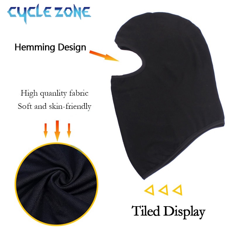 Breathable Full Face Bicycle Mask Anti UV Windproof Cycling Cover