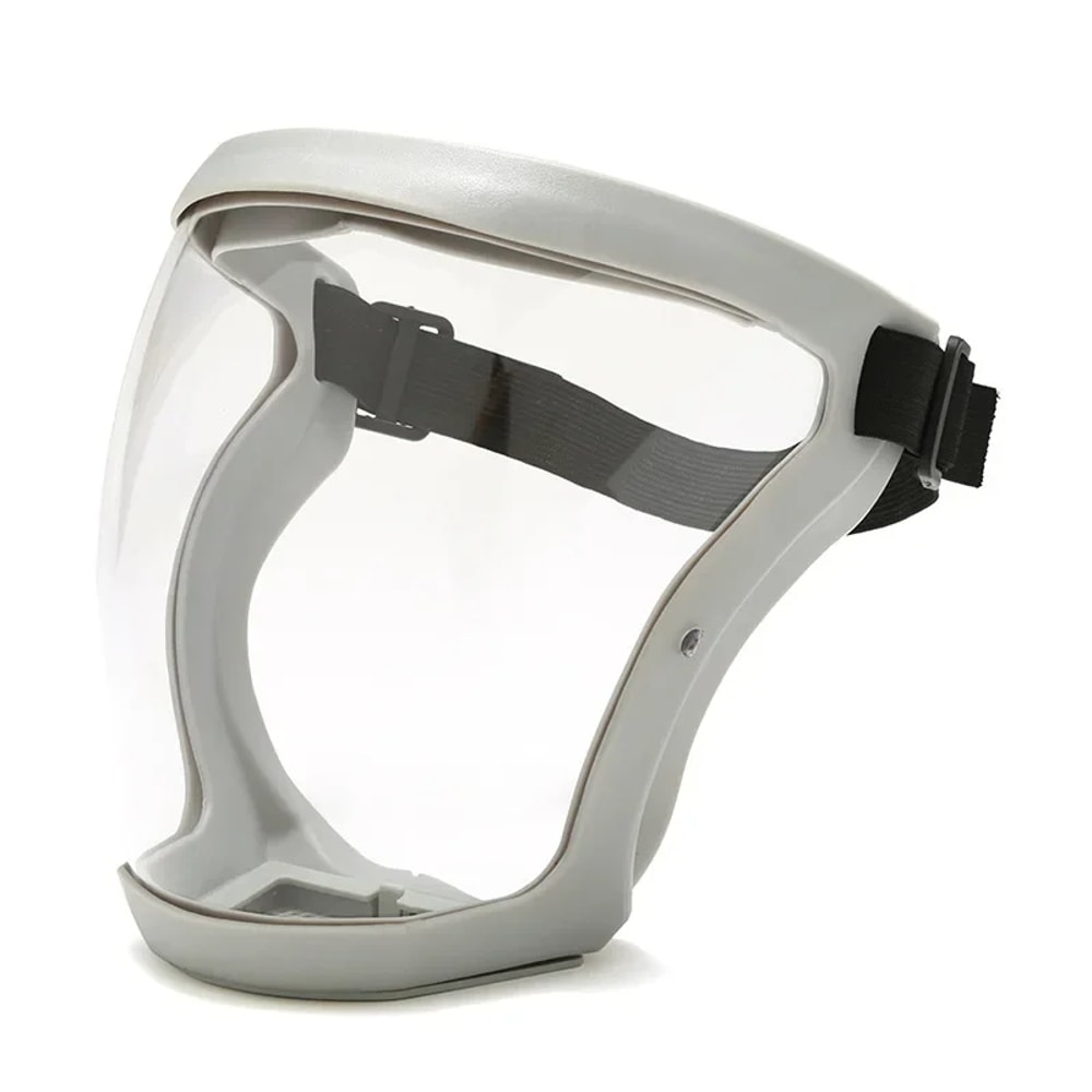 Premium Full Face Shield Safety Mask With Anti Fog Face Cover Oil Proof Protection 13
