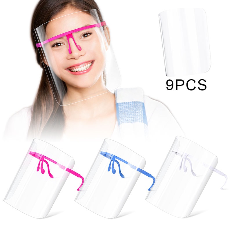 Transparent Kitchen Face Shield Anti Oil Splash Protection Mask 0