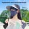 Women Summer UV Protection Face Mask Adjustable Full Face Sun Shield For Hiking Cycling 1