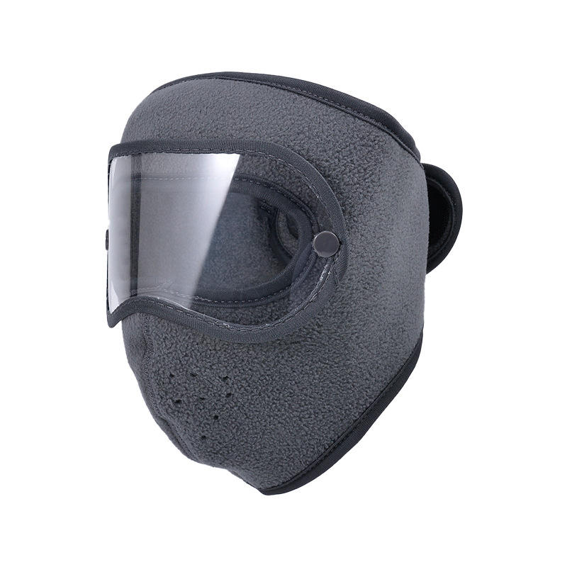 Premium Full Face Mask With Windproof Skiing Anti Fog Goggles 5