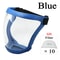 Premium Transparent Full Face Shield Protective Mask with Anti Fog & Splash Proof Design