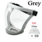 Premium Transparent Full Face Shield Protective Mask with Anti Fog & Splash Proof Design