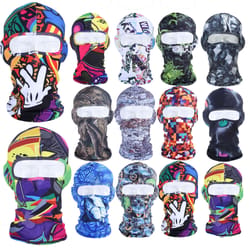 outdoor sports balaclava with uv protection face mask for cycling & motorcycle