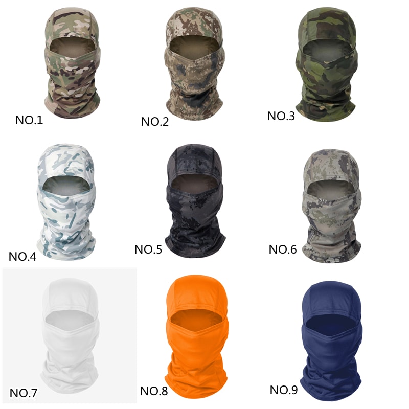 Military Tactical Balaclava Full Face Mask Windproof Outdoor Cycling & Hunting Scarf