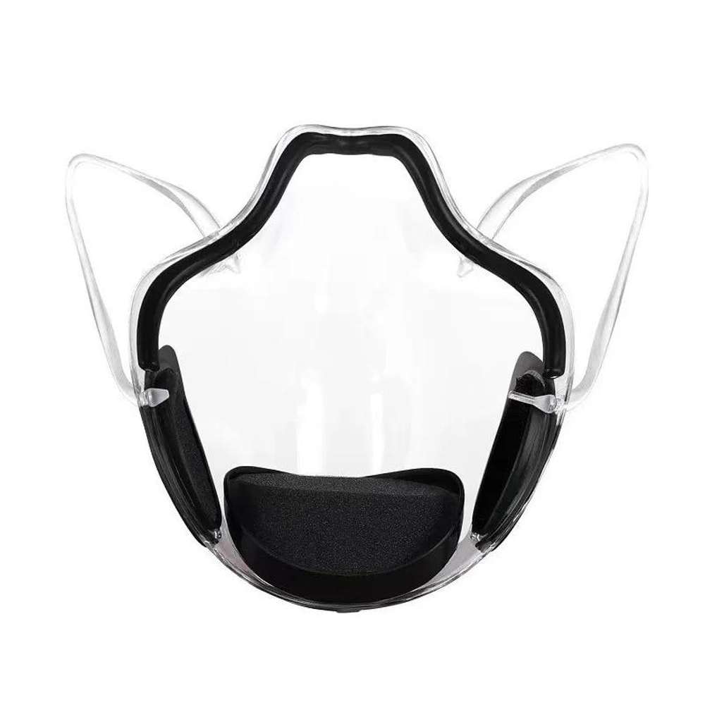 ClearShield Reusable Dustproof Protective Mask Transparent Face Shield Anti Fog Haze Protection 6