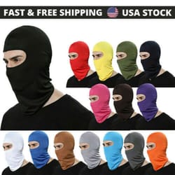 full face balaclava mask for skiing & motorcycle uv protection