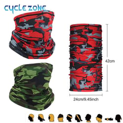 premium breathable uv cycling face mask & sweat wicking neck gaiter