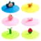 Reusable Silicone Mug Lids Anti Dust Coffee Cup Covers 0