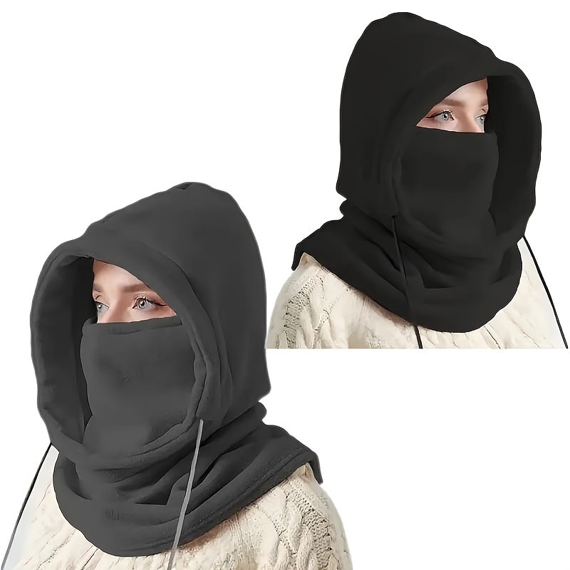 Unisex Winter Balaclava Knit Hood Windproof Mask For Cold Weather Motorcycle Outdoor Use 0