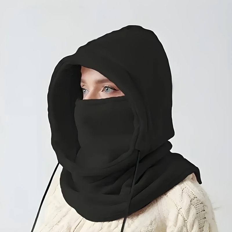 Unisex Winter Balaclava Knit Hood Windproof Mask For Cold Weather Motorcycle Outdoor Use 2