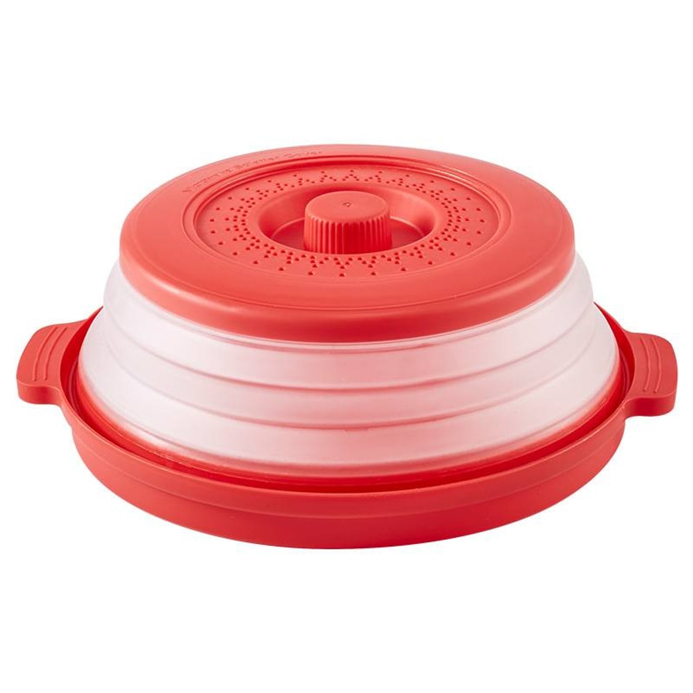 Foldable Microwave Food Splatter Cover Steaming Tray 6