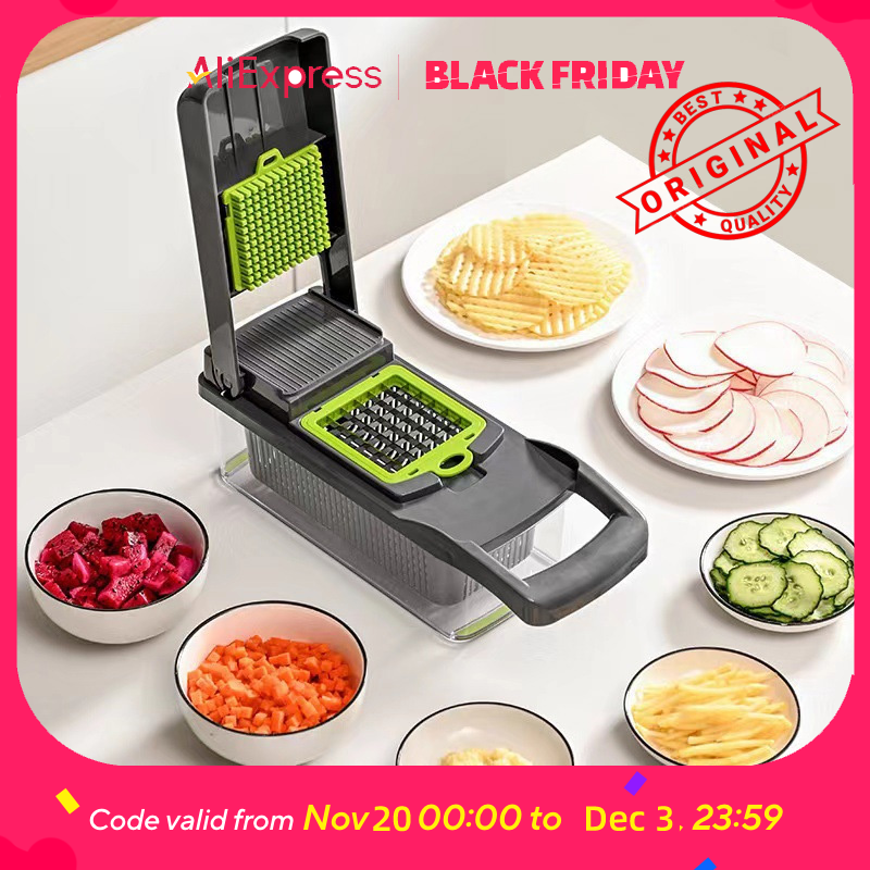 Upgraded Multi Functional Vegetable Chopper Kitchen Slicer For Fast Meal Prep 1