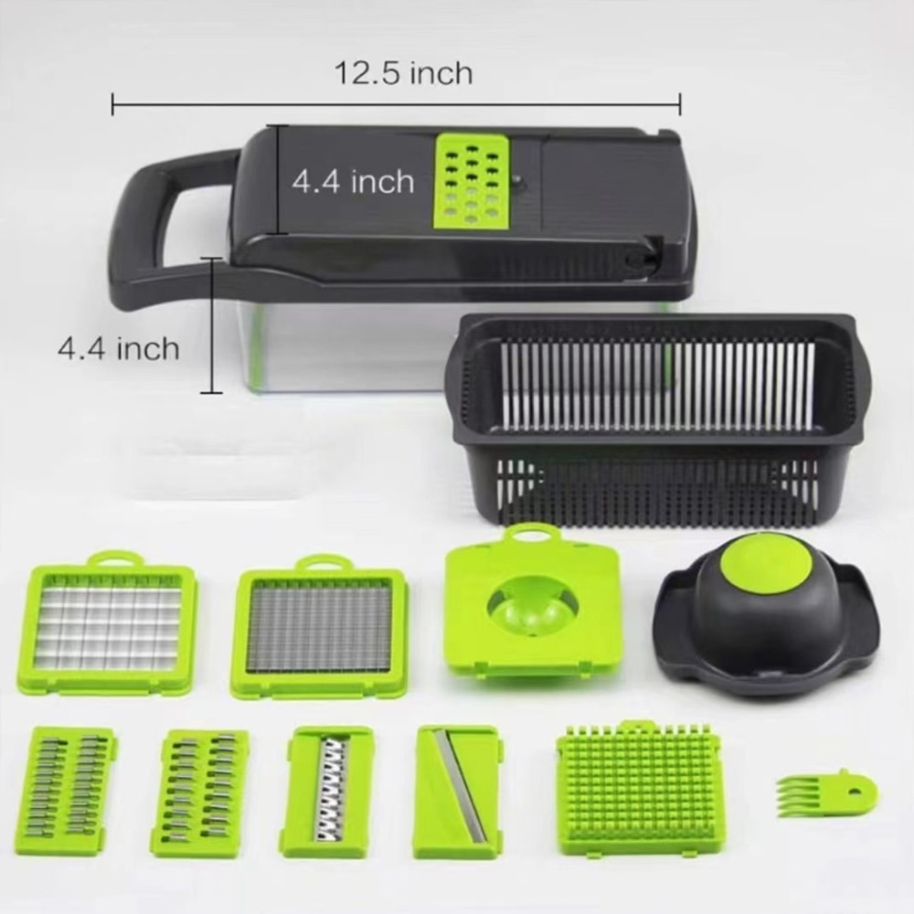 Upgraded Multi Functional Vegetable Chopper Kitchen Slicer For Fast Meal Prep 4