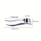 Heavy Duty Garlic Press & Kitchen Multi Tool Durable Aluminum