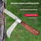 Professional Folding Grafting Knife For Fruit Trees With Wooden Handle 1