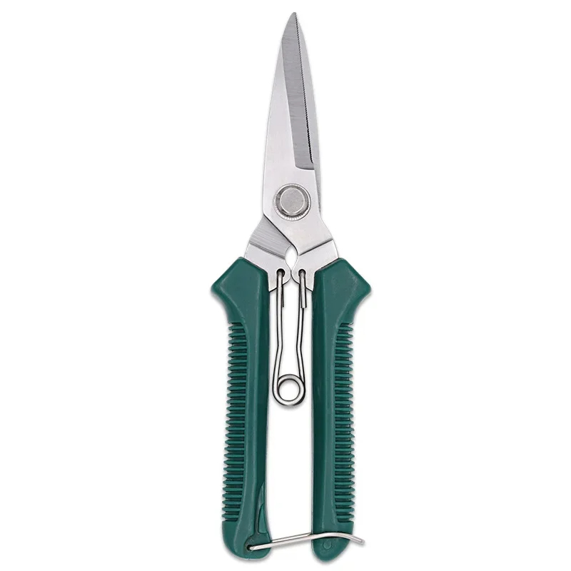 Precision Stainless Steel Pruning Shears for Bonsai, Garden & Household Trimming