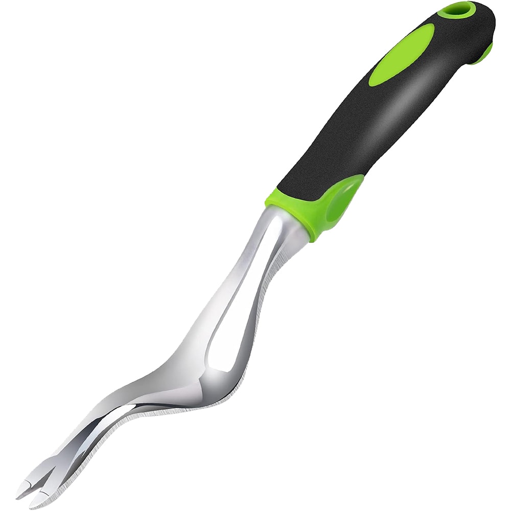 ErgoGrip Hand Weeder Tool for Easy Root Removal and Garden Transplanting