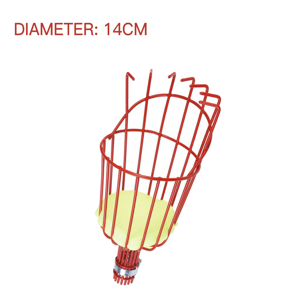 Extendable Fruit Picker Tool with Cushion Basket for Safe Orchard Harvesting