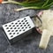 Sided Stainless Steel Box Grater for Cheese, Vegetables & Kitchen Prep