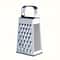 Sided Stainless Steel Box Grater for Cheese, Vegetables & Kitchen Prep