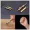 EDC Brass Toothpick Keychain Multi Tool Pocket Utility Pick 0