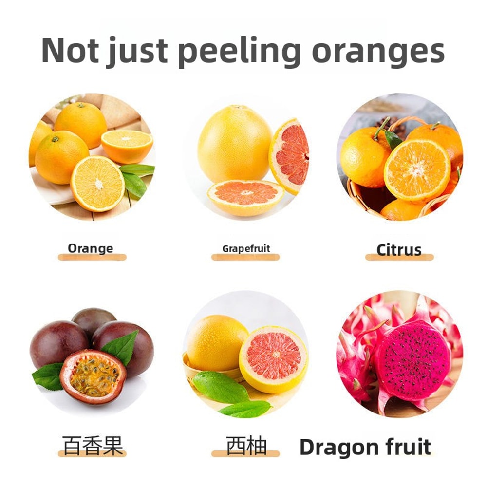 Stainless Steel Citrus Peeler Knife For Oranges Grapefruit Pomelo 3