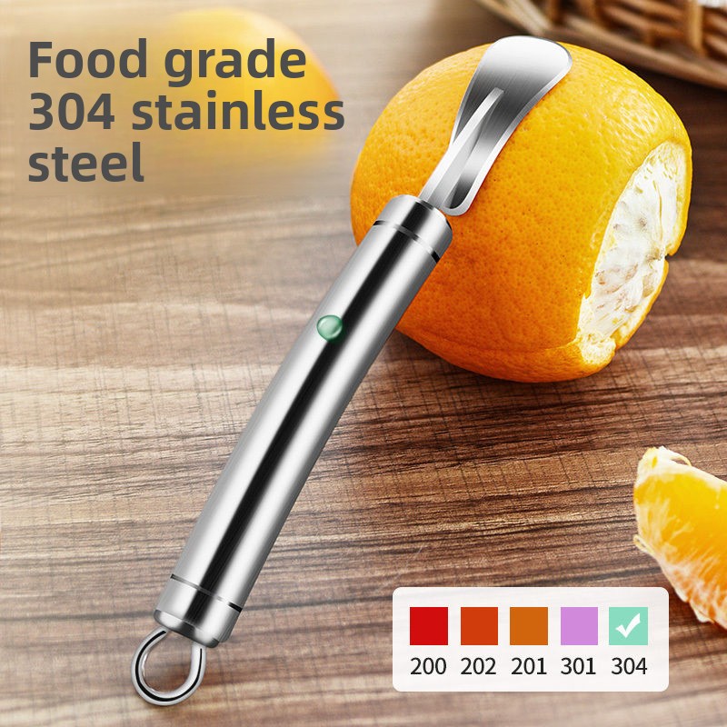 Stainless Steel Citrus Peeler Knife For Oranges Grapefruit Pomelo 4