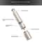 Electric Stainless Steel Pepper Grinder Salt Mill For Fresh Kitchen Seasoning 4