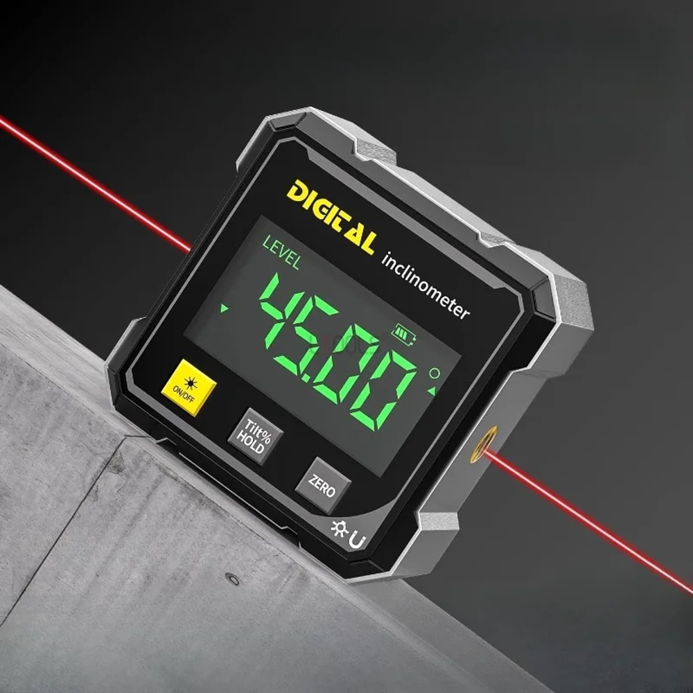 Magnetic Digital Angle Finder Level Inclinometer Gauge 2