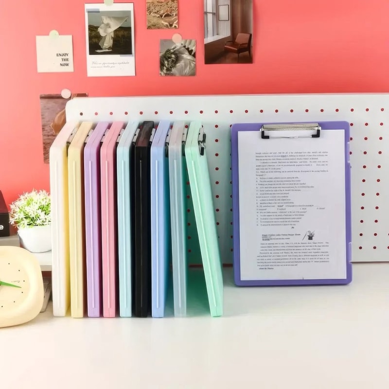 Rainbow File Organizer Box Desktop Organizer Document Storage Box For Office And Home 0