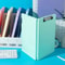 Rainbow File Organizer Box Desktop Organizer Document Storage Box For Office And Home 3