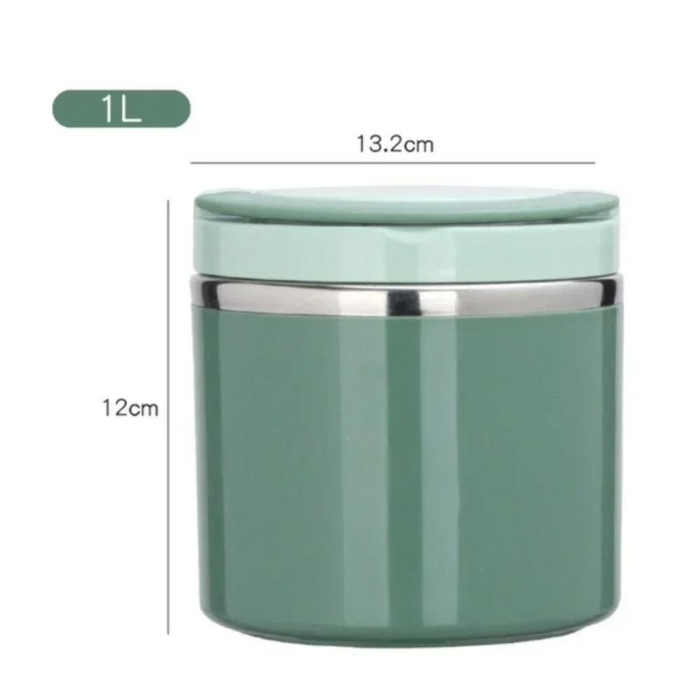 ThermoCarry Stainless Steel Vacuum Food Jar With Handle For Hot Meals Soup 4