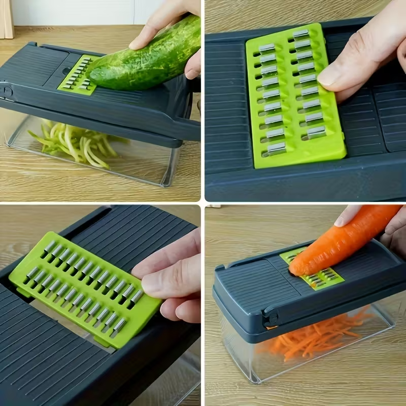 Multifunctional Vegetable Chopper and Mandoline Slicer